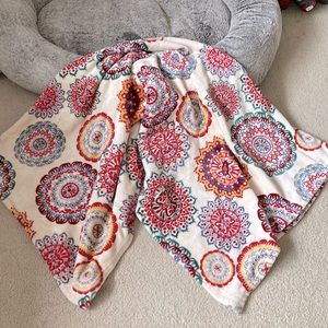Mandala Plush Blanket 50x62”